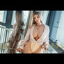 Aliona Luxury Doll from MyRealDolls, realistic sex doll featuring detailed facial features, long hair, and lifelike body.