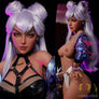 Anime Lexie sex doll from MyRealDolls, featuring detailed anime-inspired design and available with multiple customization options.