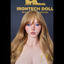 Realistic Chrissy sex doll by MyRealDolls, showcasing lifelike features and detailed facial expression.