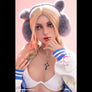 Realistic Eudora + Options sex doll by MyRealDolls featuring detailed facial features and a life-like body pose.