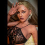 Realistic Gwen sex doll by MyRealDolls from the Options collection, featuring detailed facial features and realistic body design.