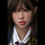 Realistic Lucy + Options sex doll by MyRealDolls with detailed facial features and lifelike body, showcasing high-quality craftsmanship.