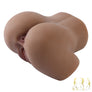 Open-back MyRealDolls sex doll with two holes, realistic body features, designed for adult pleasure and comfort.