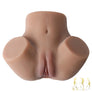 Realistic MyRealDolls sex doll with two open butt holes, detailed body features, and lifelike appearance for adult use.
