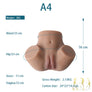 MyRealDolls sex doll with two open butt holes, realistic features, and detailed anatomy for adult use.