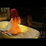 MyRealDolls Adele realistic sex doll with detailed facial features, realistic skin, and life-like body in a standing pose.