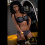 Realistic Jasmine sex doll by MyRealDolls, showcasing detailed facial features and lifelike body design.