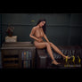 Realistic Malika sex doll by MyRealDolls with detailed facial features, lifelike skin, and realistic body proportions.