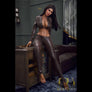 Realistic Malika sex doll by MyRealDolls featuring detailed facial features and lifelike body with realistic skin texture.