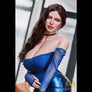 Realistic Nadine sex doll by MyRealDolls with detailed facial features, realistic skin texture, and life-like body contours.