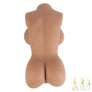 Tan 3D torso sex doll from MyRealDolls, customizable, realistic body with detailed features, designed for lifelike appearance.