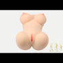 MyRealDolls 3D Flesh Torso Sex Doll with realistic features and customizable design, displayed in a white finish.