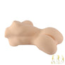 3D Flesh-colored MyRealDolls customizable sex doll torso with detailed features and realistic appearance.