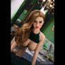 MyRealDolls Adrienne busty sex doll with realistic facial features, long hair, and detailed body for adult companionship.