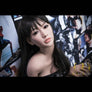 MyRealDolls Akira Asian sex doll with realistic features, long dark hair, and detailed face, designed for adult companionship.