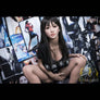 MyRealDolls Akira sexy Asian sex doll with realistic features, long black hair, and detailed facial features, dressed in provocative attire.