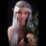 Realistic Amanda Elf Princess sex doll by MyRealDolls, featuring detailed facial features and elf-inspired costume.