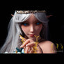 Realistic Amanda Elf Princess sex doll by MyRealDolls, featuring detailed facial features and elf-inspired costume.