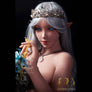 Realistic Amanda Elf Princess sex doll by MyRealDolls featuring detailed elf princess costume and lifelike facial features.