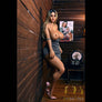 Amina Curvy Sex Doll by MyRealDolls, realistic female figure with detailed facial features and curvy body, shown in a lifelike pose.