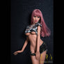 Realistic Ariel sex doll by MyRealDolls featuring detailed facial features, long hair, and lifelike body with realistic skin tone.