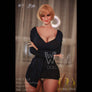 Realistic Ava Milf sex doll by MyRealDolls with detailed facial features, long hair, and life-like body for adult companionship.