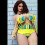 Belinda BBW sex doll from MyRealDolls featuring realistic facial features, full-body curves, and detailed skin texture.