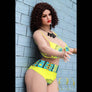 Belinda BBW Sex Doll by MyRealDolls featuring realistic facial features, curvy body, and detailed silicone skin.