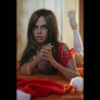 Realistic Blanca Naughty Sex Doll from MyRealDolls with detailed facial features, blonde hair, and life-like body in a lifelike pose.