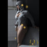 Realistic Brandy BBW sex doll by MyRealDolls with detailed facial features, full body, and lifelike skin in a natural pose.