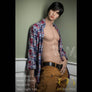 Realistic Brett Male Sex Doll by MyRealDolls featuring detailed facial features and a muscular body pose.