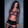 Realistic Caily Tall Sex Doll by MyRealDolls with detailed facial features, long hair, and life-like body design.