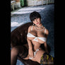 MyRealDolls Cassie BBW sex doll with realistic features, blonde hair, and lifelike body, designed for adult intimacy.
