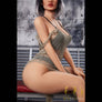 MyRealDolls Ceara Tall-Curvy Sex Doll with realistic facial features, long hair, and curvy body in a lifelike pose.
