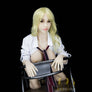 Realistic Charlotte Naughty Sex Doll by MyRealDolls featuring detailed facial features and a lifelike body pose.