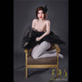 Realistic MyRealDolls sex doll with chastity horn, detailed facial features, and life-like body for adult use.