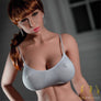 Daniella MILF sex doll by MyRealDolls featuring realistic facial features, detailed body, and lifelike skin texture.