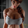 Realistic Daniella MILF sex doll by MyRealDolls featuring lifelike facial features and detailed body contours.