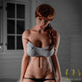Realistic Daniella MILF sex doll by MyRealDolls, showing detailed facial features and lifelike body in a life-sized doll image.