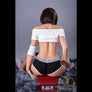 MyRealDolls Elina sporty sex doll with realistic features, long blonde hair, and athletic body in a lifelike pose.