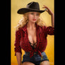 Eliza Country Sex Doll by MyRealDolls featuring realistic facial features, blonde hair, and a lifelike body for adult use.
