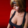 MyRealDolls Ella Sporty sex doll with realistic facial features and athletic body, dressed in sporty outfit.