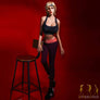 MyRealDolls Ella Sporty sex doll with realistic skin, detailed facial features, and sporty outfit, showcasing lifelike design and posture.