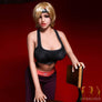 MyRealDolls Ella Sporty Sex Doll with realistic facial features, blonde hair, and athletic body in a lifelike pose.