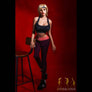 MyRealDolls Ella Sporty sex doll with realistic features, long hair, and athletic pose, designed for adult companionship.