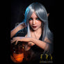 Realistic Elsa Elf Witch sex doll by MyRealDolls featuring elf ears, detailed face, and lifelike body for adult fantasy role play.