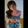 Realistic Freya Slender Waist Sex Doll by MyRealDolls with detailed facial features and slender body, designed for adult companionship.