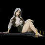 Hazel Brunette Sex Doll by MyRealDolls featuring realistic facial features, brunette hair, and detailed body for lifelike appearance.