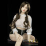 MyRealDolls Hazel brunette sex doll with realistic facial features, full body, and detailed skin texture for lifelike appearance.
