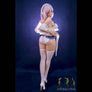 Hentai anime sex doll by MyRealDolls, featuring detailed anime-inspired facial features and realistic body design.